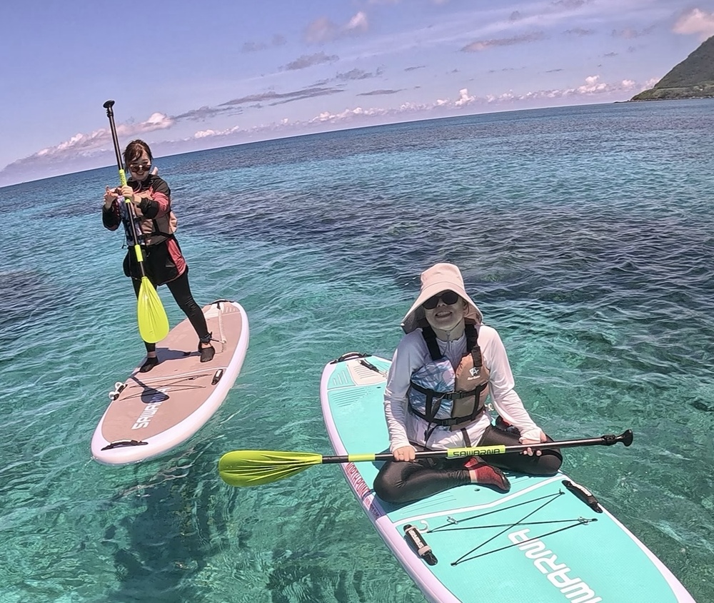沖縄・伊平屋島/半日】1組貸切りSUP・シュノーケリングツアー(3時間