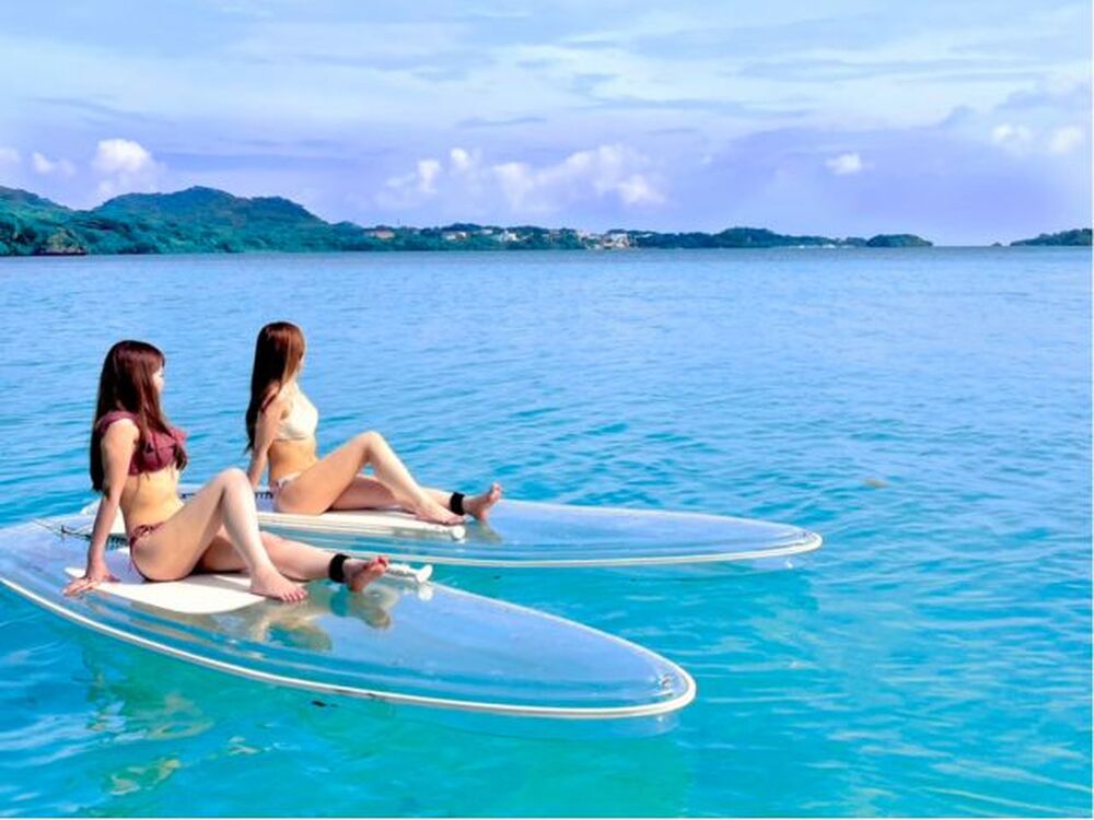 石垣島｜クリアSUP｜約1.5時間】当日予約OK！川平湾クリアサップフォト