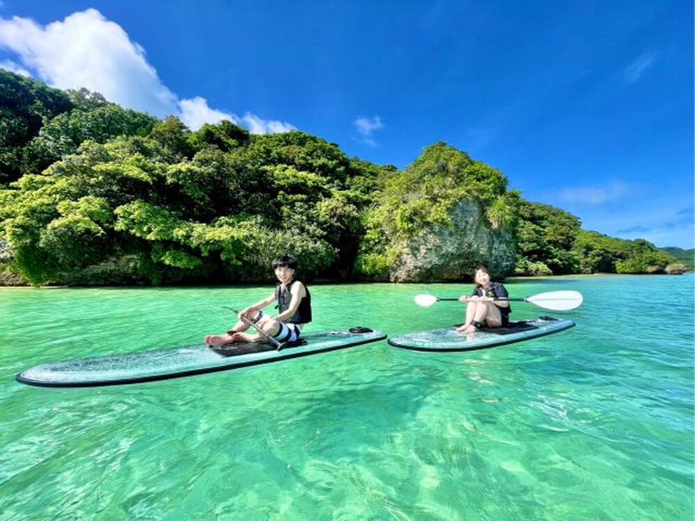 石垣島｜クリアSUP｜約1.5時間】当日予約OK！川平湾クリアサップフォト