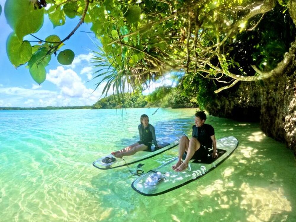 垣間見る自然　4枚　30th 石垣島｜クリアSUP｜約1.5時間】当日予約OK！川平湾クリアサップフォト