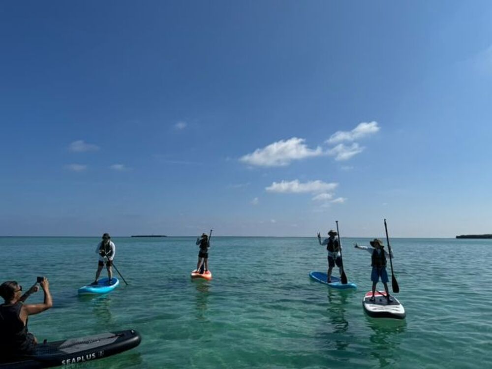 【久米島｜1組限定♪完全貸切VIP探検ツアー｜半日コース】グループ旅行の方にピッタリ！SUP ・シュノーケル・島内観光など久米島のアクティビティであればなんでもOK！ガイドが付きっきりで島の魅力を全力でお伝えします！！撮影写真プレゼント！