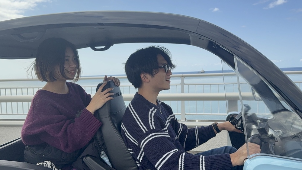 渡嘉敷島｜トゥクトゥク｜1時間コース】3名乗り電動トゥクトゥク