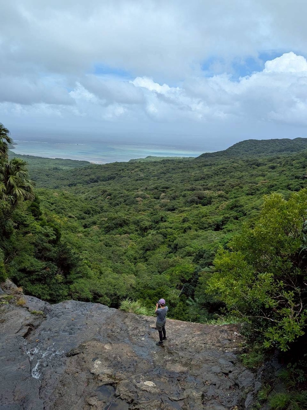 ユツンの滝2段目
