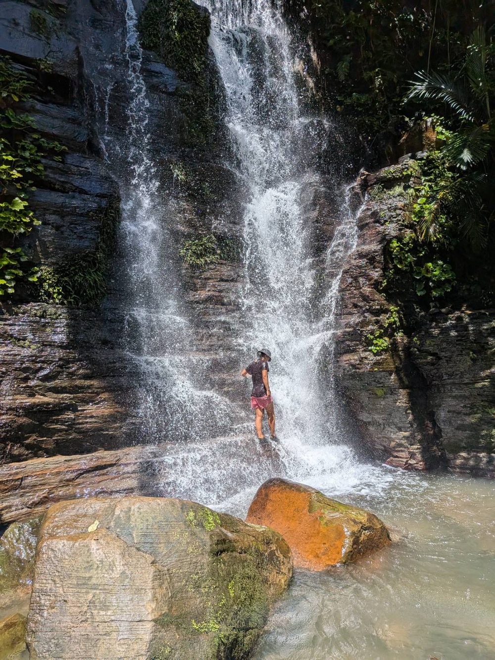 ゲータの滝1段目