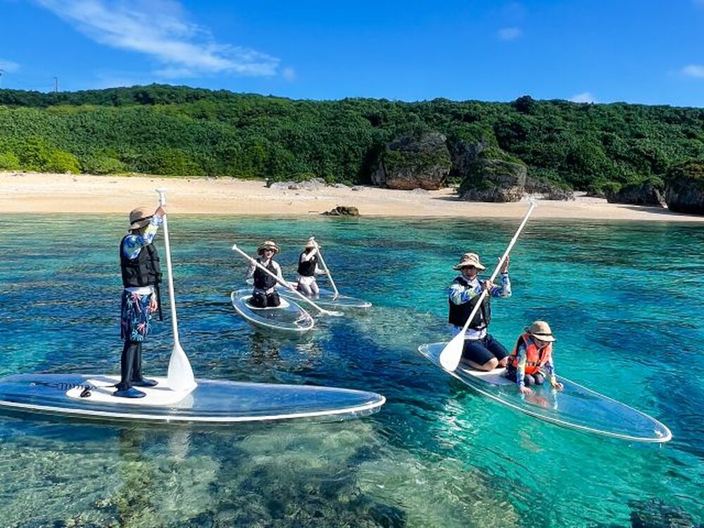 宮古島｜SUP｜2時間】クリアサップ☆絶景透明度抜群宮古ブルーでクリア