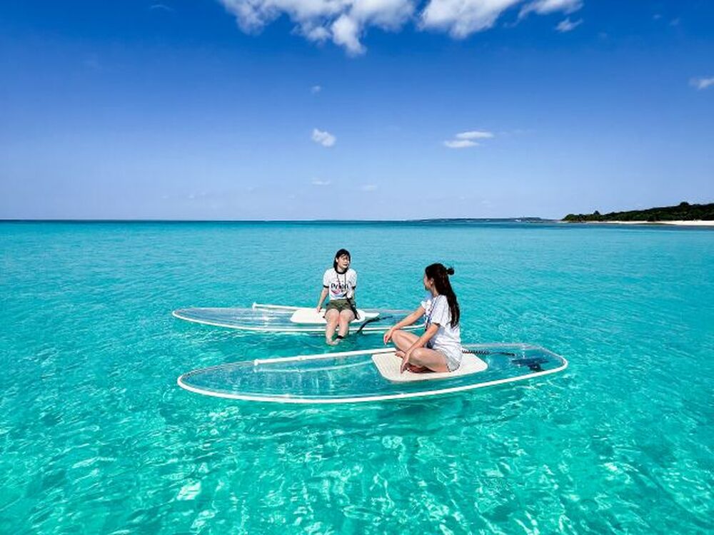 宮古島｜SUP｜2時間】クリアサップ☆絶景透明度抜群宮古ブルーでクリア
