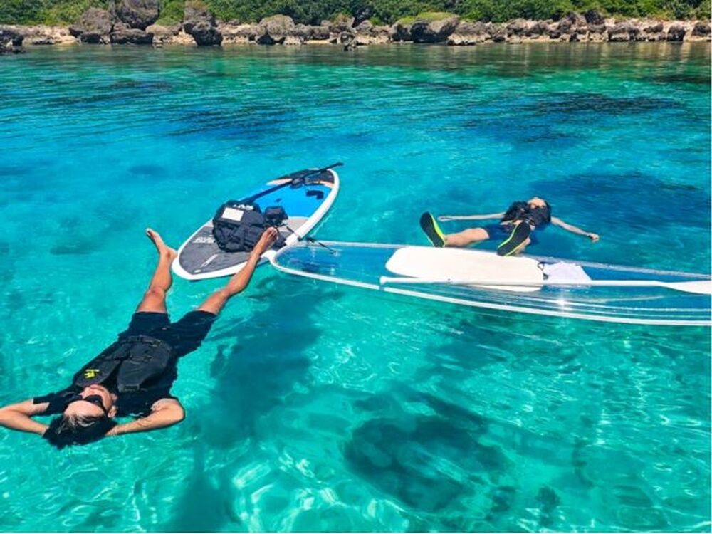 宮古島｜SUP｜2時間】クリアサップ☆絶景透明度抜群宮古ブルーでクリア