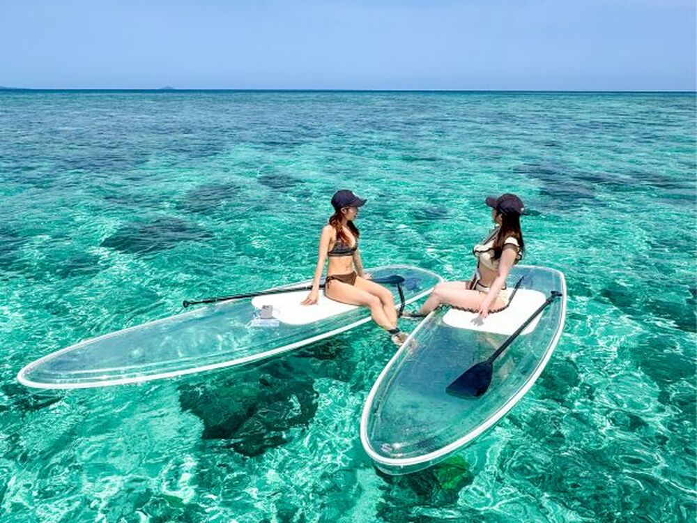 宮古島｜SUP｜2時間】クリアサップ☆絶景透明度抜群宮古ブルーでクリア