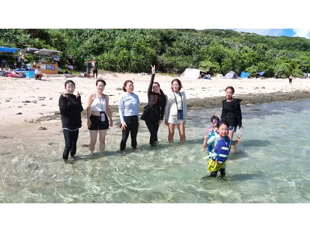 宮古島｜八重干瀬ボートシュノーケル｜4時間】ドローン＆水中撮影無料