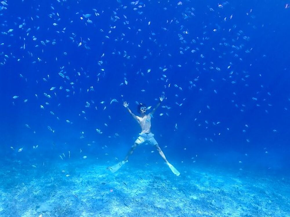宮古島｜スキンダイビング｜2時間】温水シャワー付き！一息で自由自在