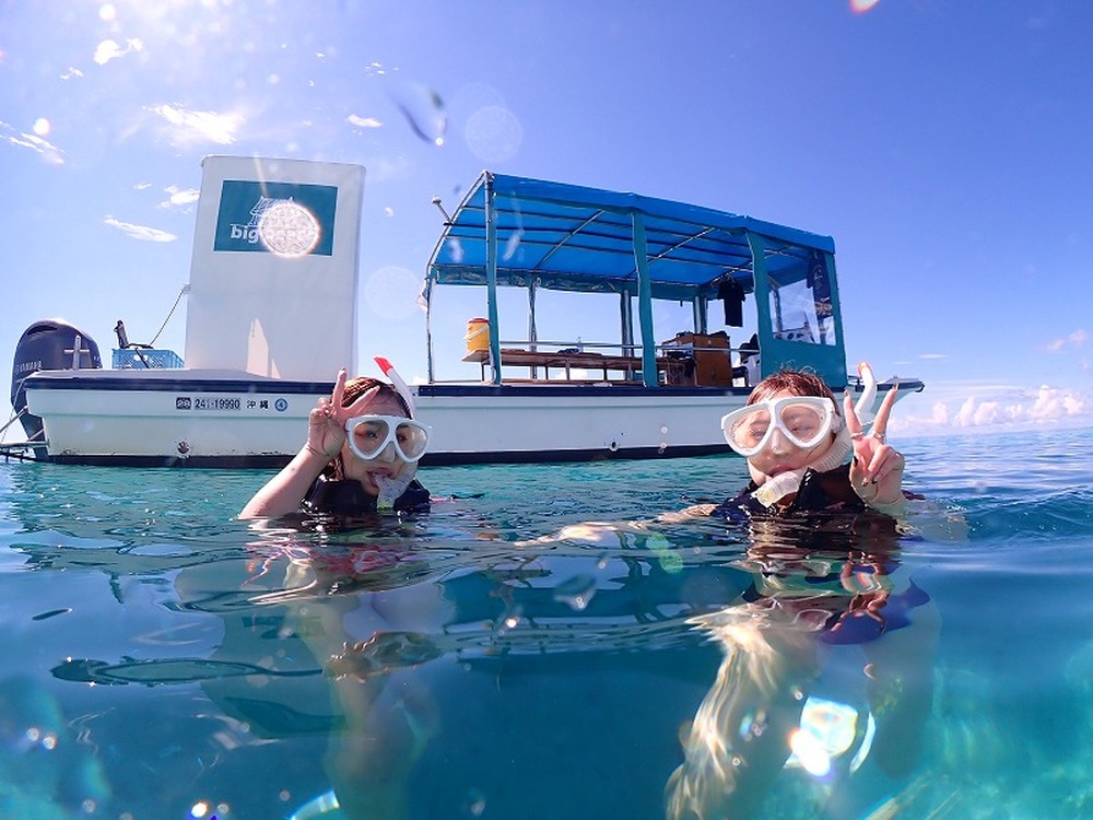 幻の島上陸・無人島カヤマ島周辺1日シュノーケルツアー｜約8時間コース