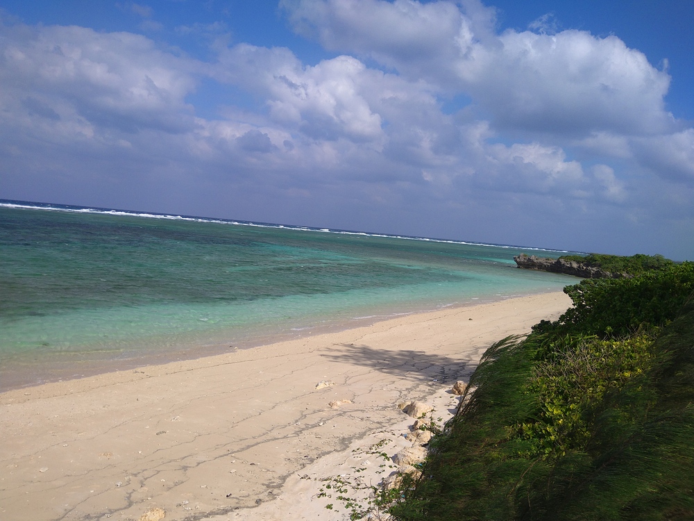 綺麗な海にも歩いて行けますよ！