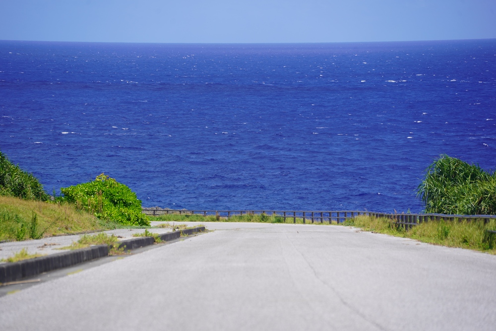 島を一周するコースは絶景がたくさん!