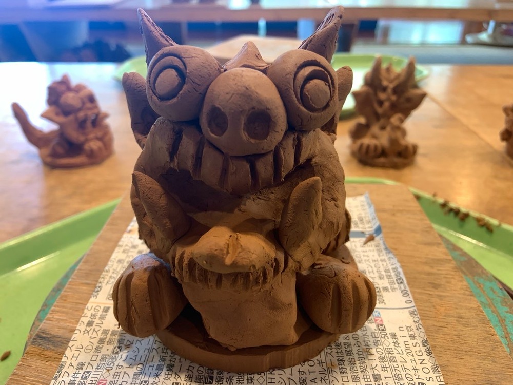 シーサー作り体験｜約1時間】久米島産100％の土を使った「オリジナル