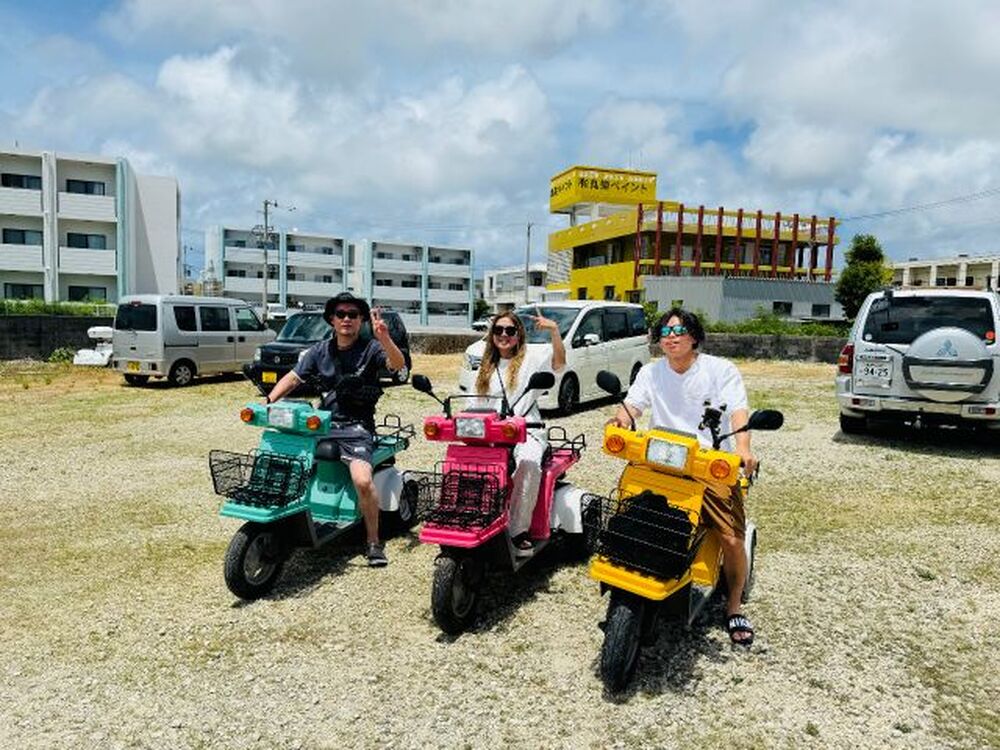 宮古島｜トライクレンタル｜2時間】レンタル三輪バイク「ジャイロ