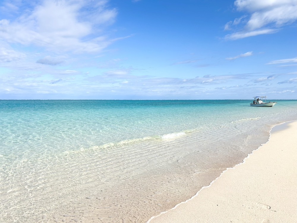 一番奥の本当のハテの浜です