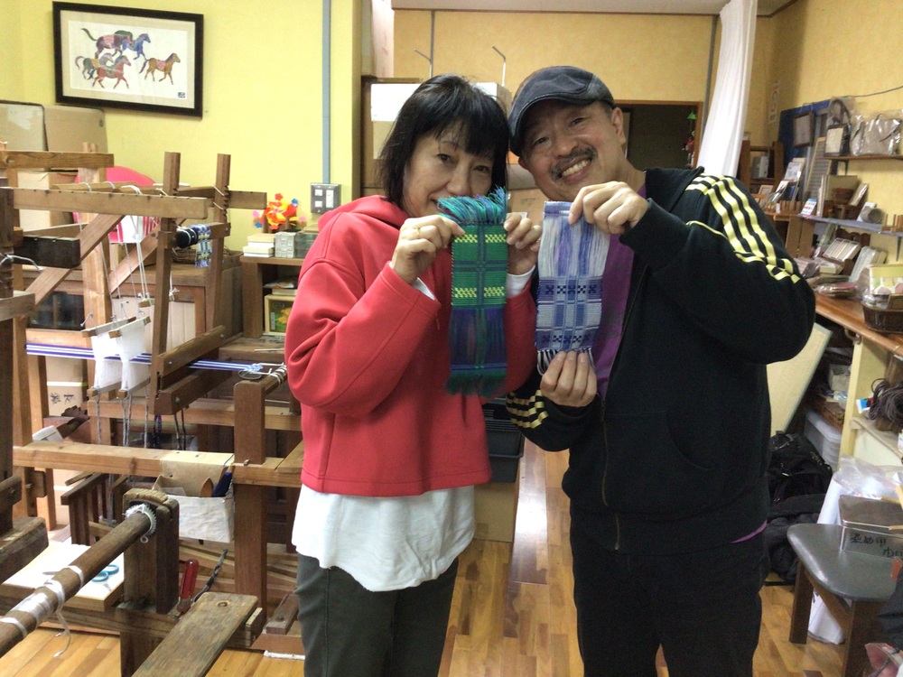 【与那国織体験｜約１時間30分コース】優しい色合いのコースター作り♪♪与那国織体験♪