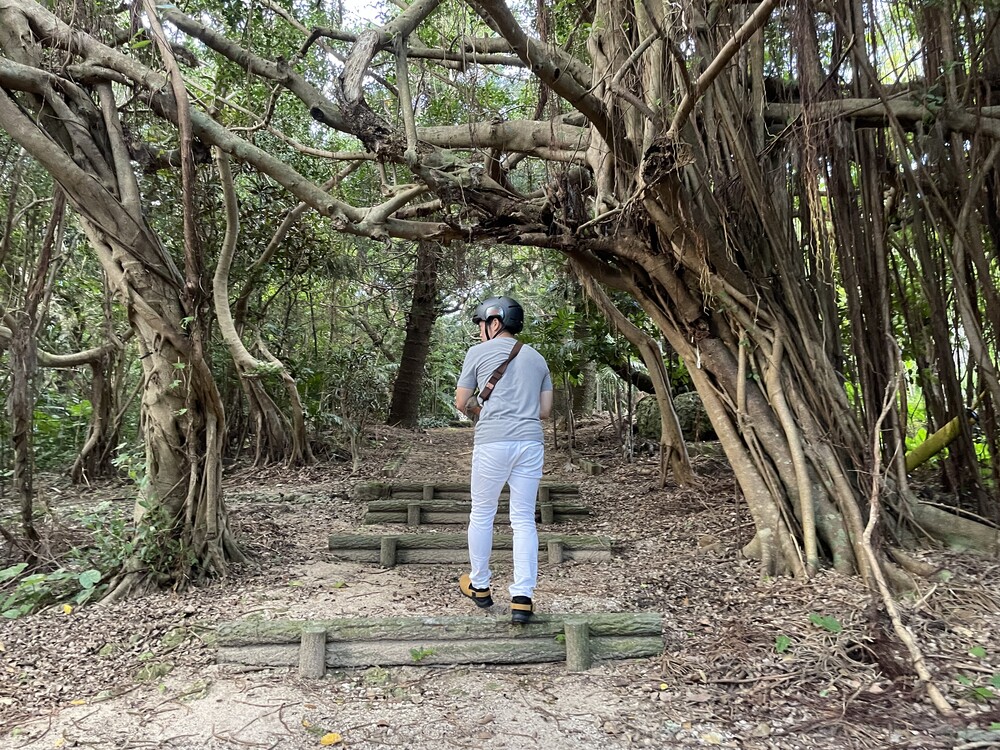 琉球風水村の謎解きツアー|約6時間】しまたび限定プラン│電動キック