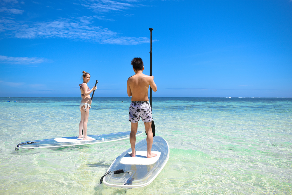 クリアSUP ツアー｜2時間】宮古島《貸切VIPプラン》☆ドローン撮影付き