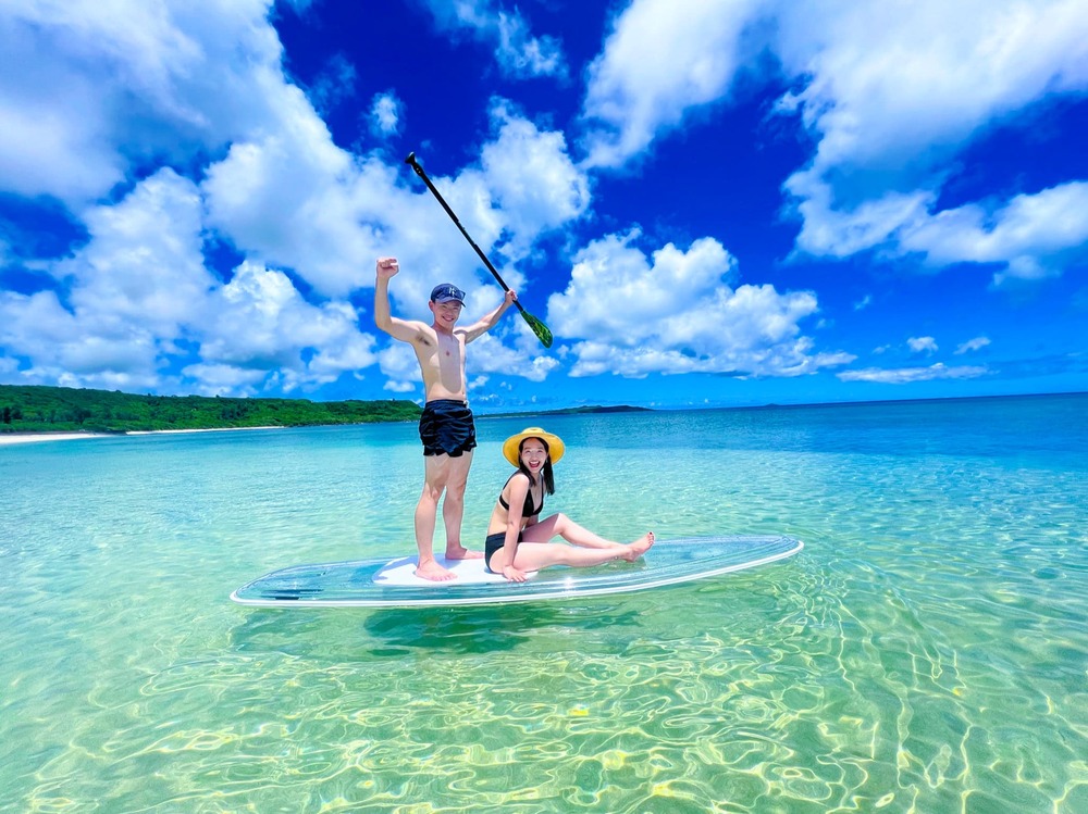 クリアSUPフォトツアー｜2時間】ドローン撮影付☆《1組貸切》宮古島