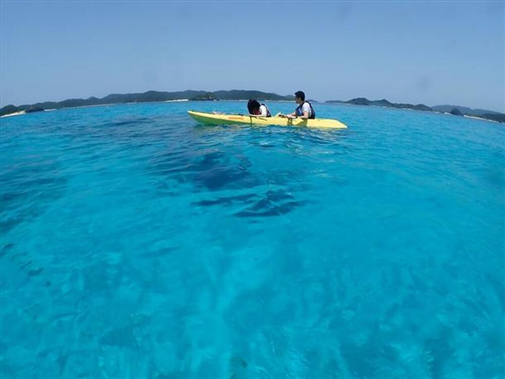 クリアシーカヤック｜約90分】世界が恋する海・慶良間島諸島・阿嘉島で