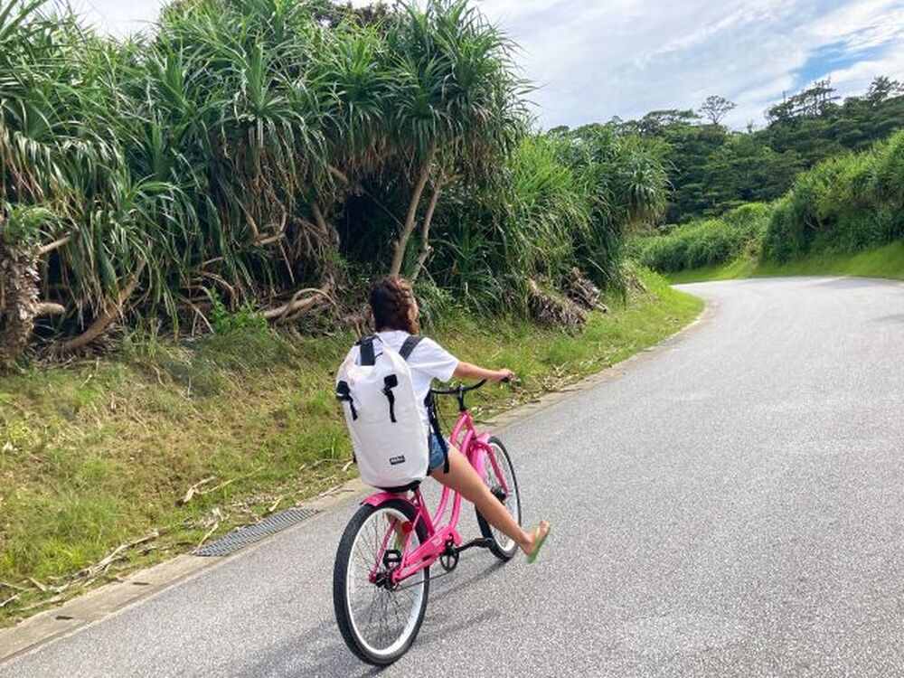 レンタサイクル｜6時間】慶良間諸島・阿嘉島の海をサイクリング