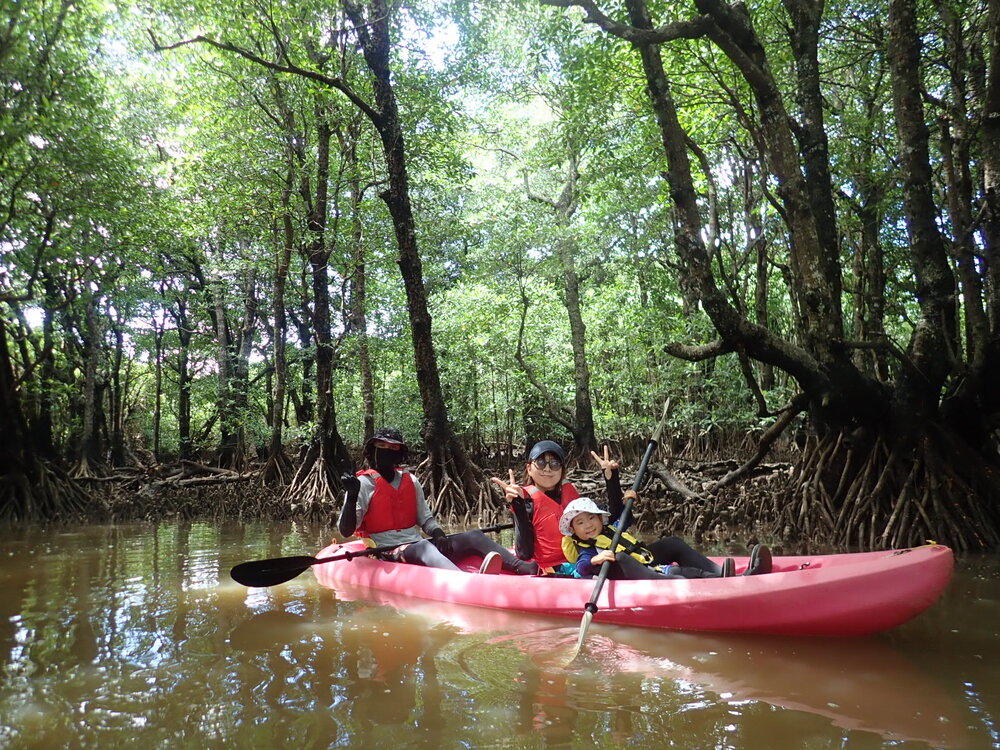 【１組貸切・半日マングローブカヤック】貸切ツアーで西表島ガイドを独占。他グループを気にせず 気ままに自然を楽しめちゃう♪〈半日コース｜午前発・午後発〉