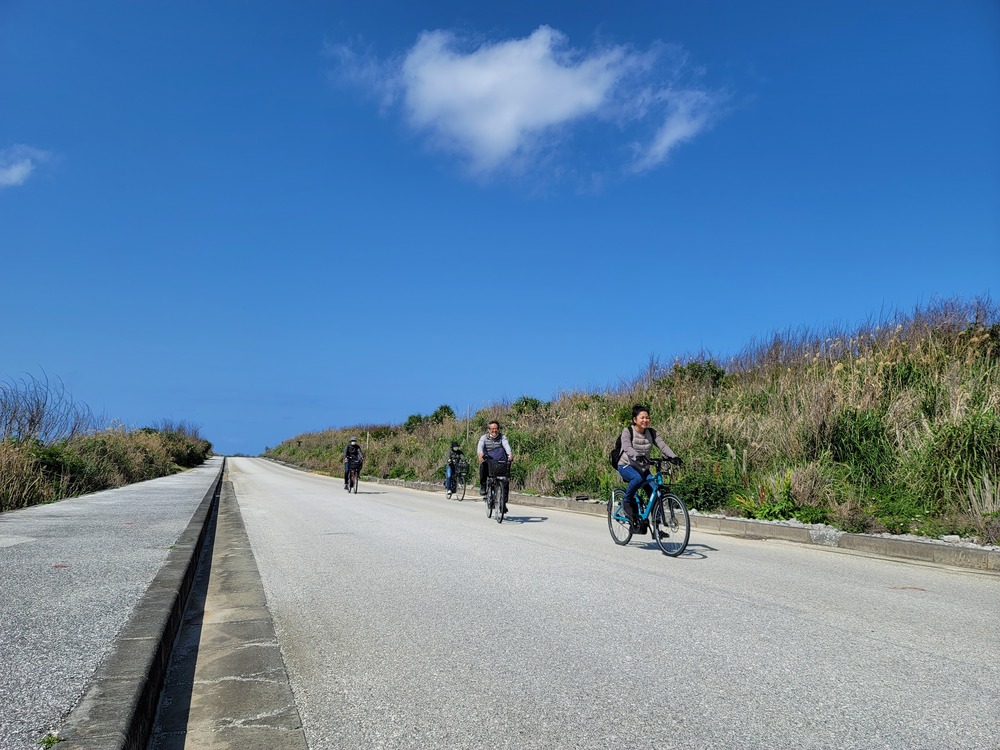 約2～3時間で島を1周できます。