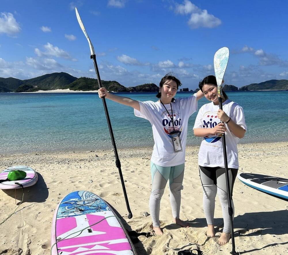 SUP｜半日2時間コース】慶良間諸島・座間味島で唯一のSUP専門店！SUPを