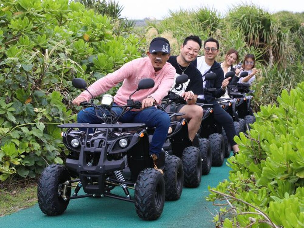 宮古島｜四輪バギー｜約30分】東洋一の美しさ「与那覇前浜ビーチが