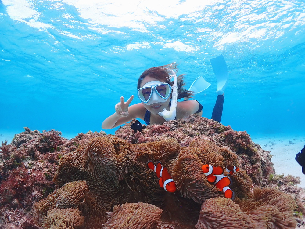 宮古島｜シュノーケルフォトツアー／一組貸切｜2時間】専属ガイドが