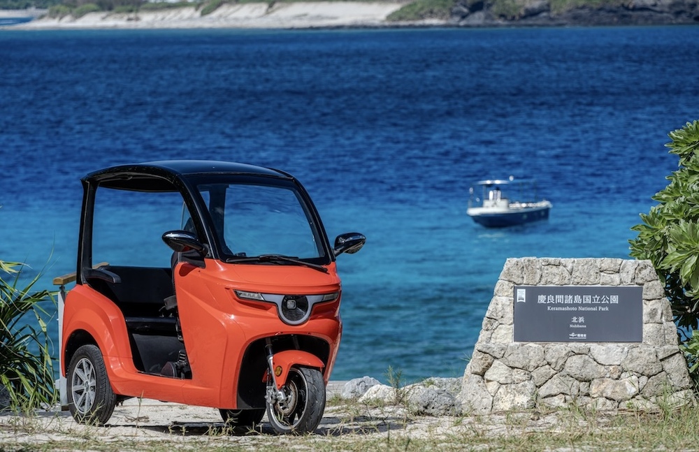 阿嘉島｜トゥクトゥク｜3時間コース】3名乗り電動トゥクトゥク！自転車