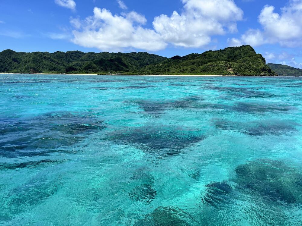 西表島のきれいな海