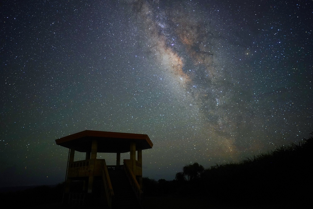 天気が良ければ満天の星を楽しめます！