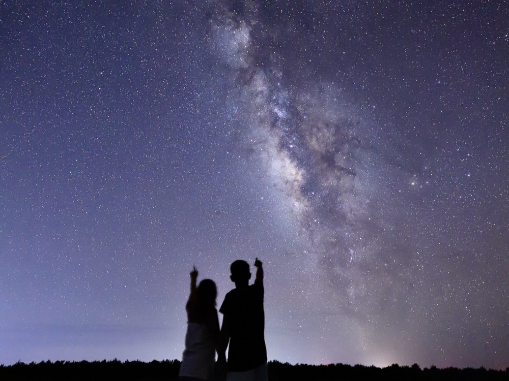 満点の星空鑑賞付き！！