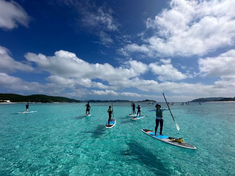座間味島｜SUP＆シュノーケリング｜3時間】透明度抜群の座間味の海で