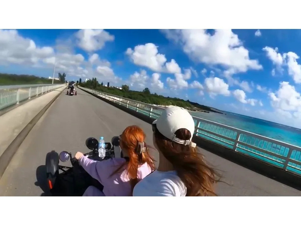 【宮古島｜レンタルトライク(三輪バイク)｜3時間コース】1日1組限定！ガイド付きトライクツアー♪伊良部島満喫コース！現地の人だからわかる秘境にもご案内！ヘルメット不要！(要AT自動車普通免許)