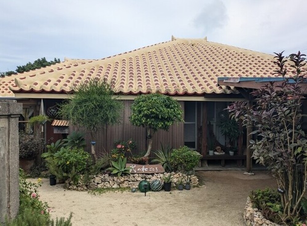 ランチで黒島の「古民家かふぇ 武の和ごころ」に立ち寄ります。
