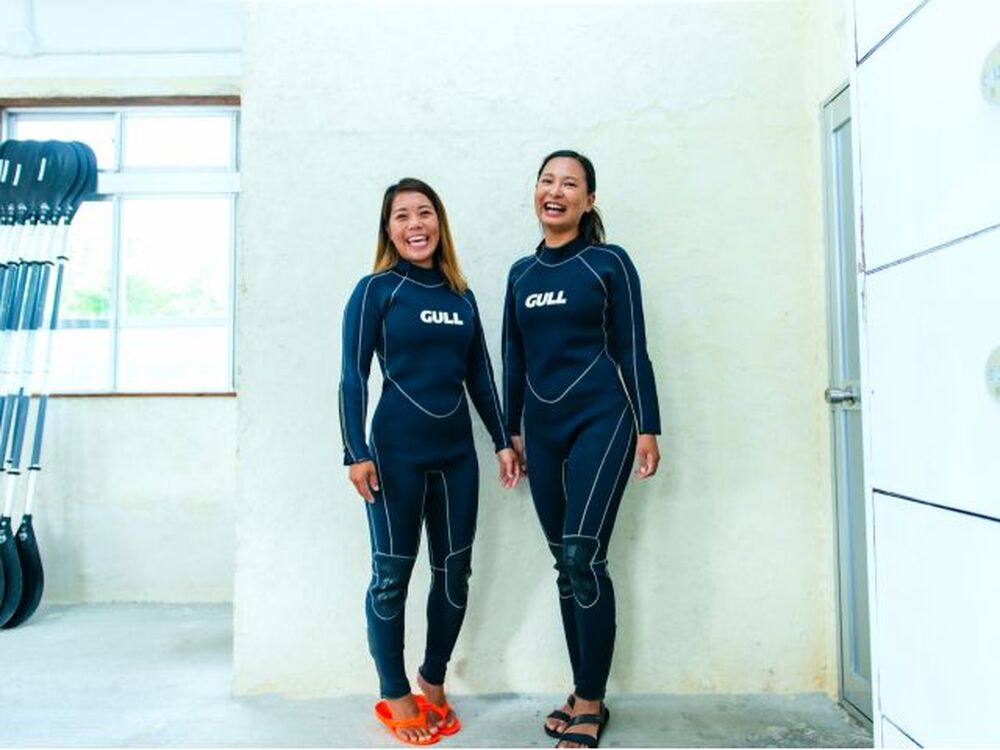 ウエットスーツ無料レンタル！