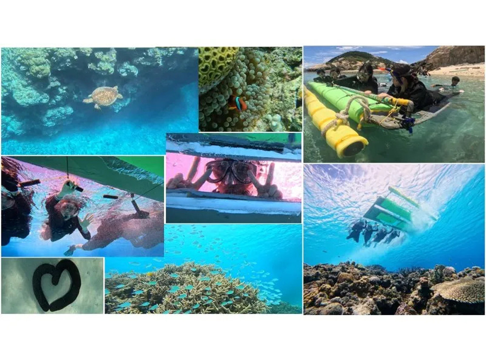 ツアー中のGopro写真をプレゼント♪渡嘉敷港ー渡嘉志久ビーチ間の往復送迎♪