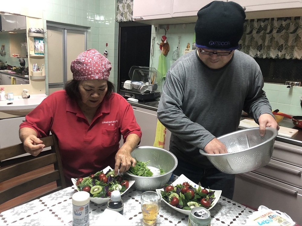 宮古島の民家さんと料理体験