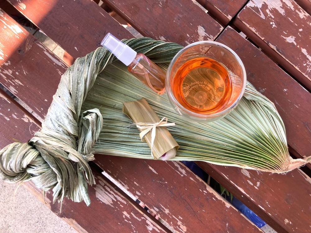 しまんちゅの手作り月桃茶お茶パックをプレゼント
※写真はイメージ