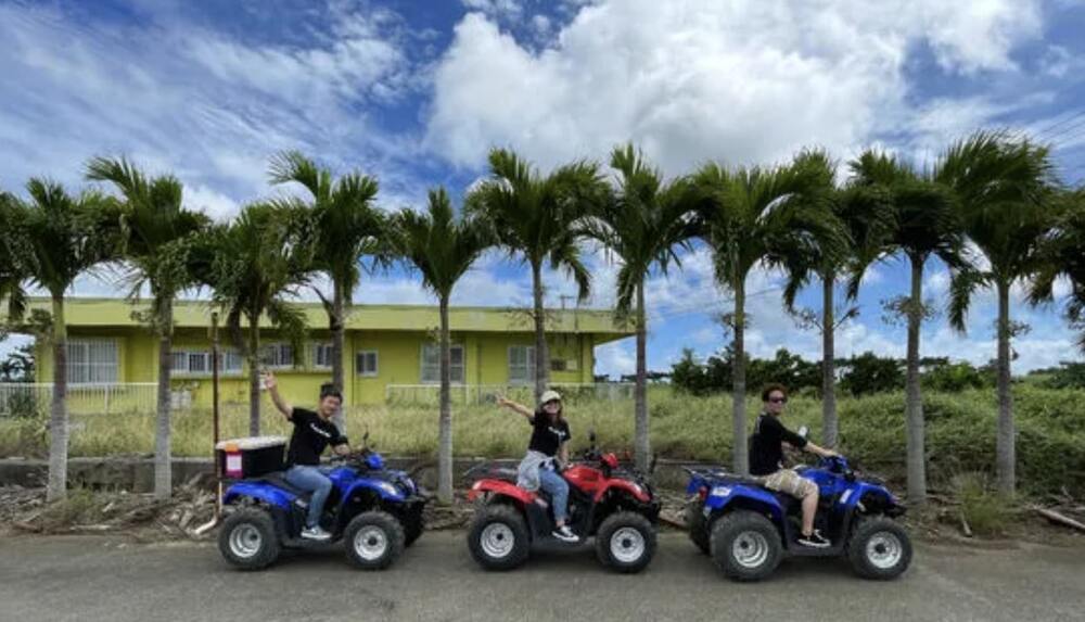 バギー体験中のお写真をデータでプレゼント！