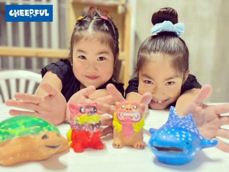 宮古島　ものづくり　シーサー　こども