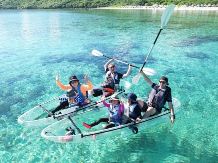 宮古島　カヤック　カヌー　家族　子連れ