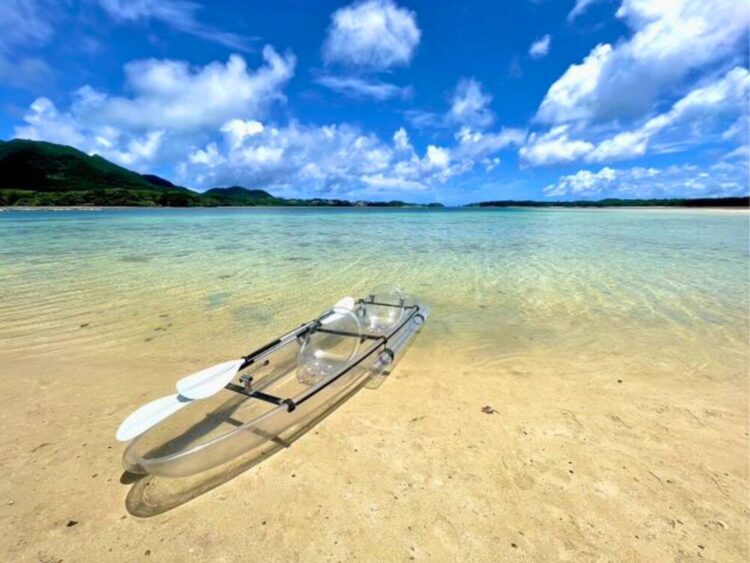石垣島　川平湾　マリンアクティビティ　カヤック