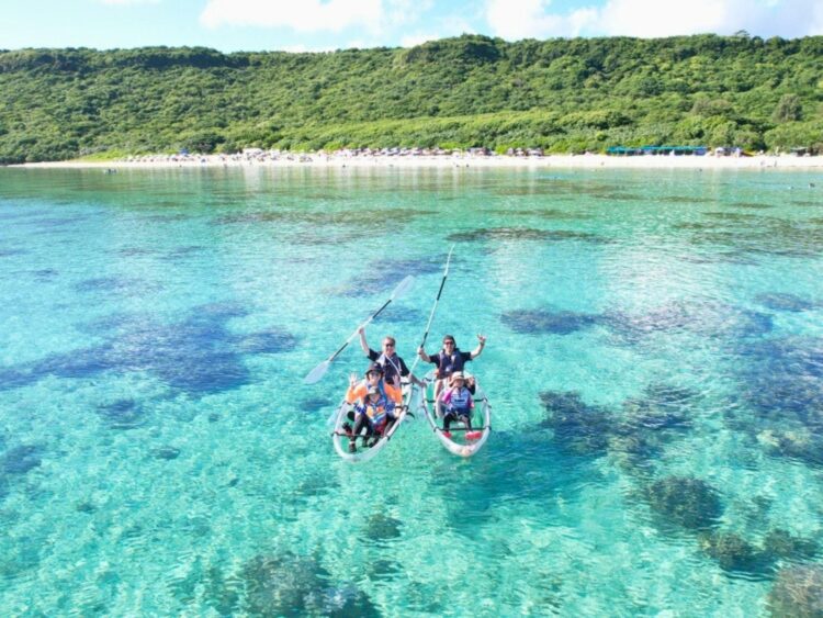 宮古島　カヤック　カヌー　家族　子連れ