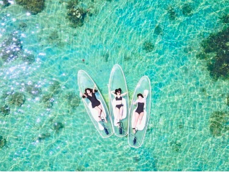 石垣島　川平湾　マリンアクティビティ　SUP　サップ