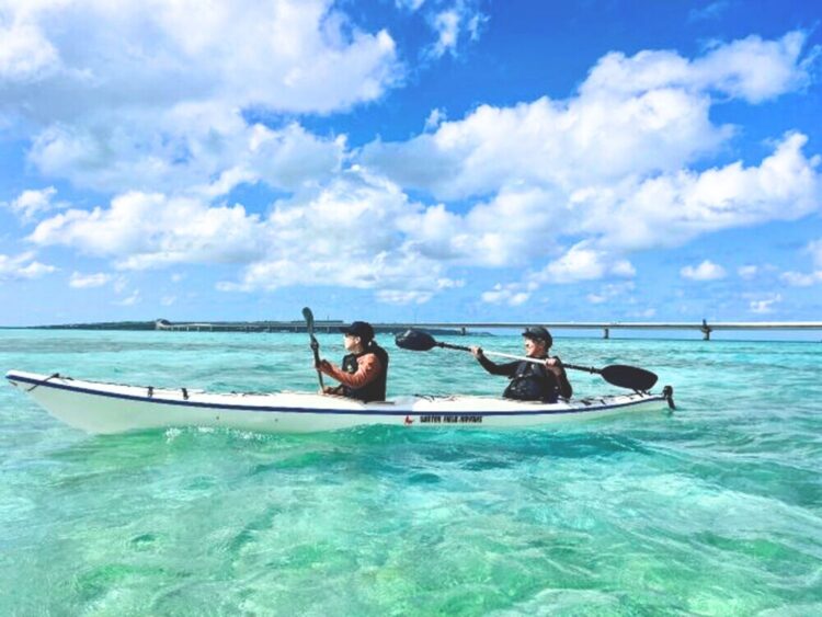 宮古島 ユニの浜 上陸 ツアー シーカヤック