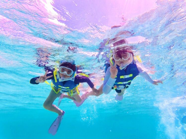 宮古島　シュノーケル　子ども　子連れ